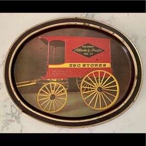 Vintage serving tray